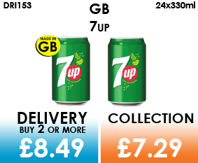 GB 7up Cans